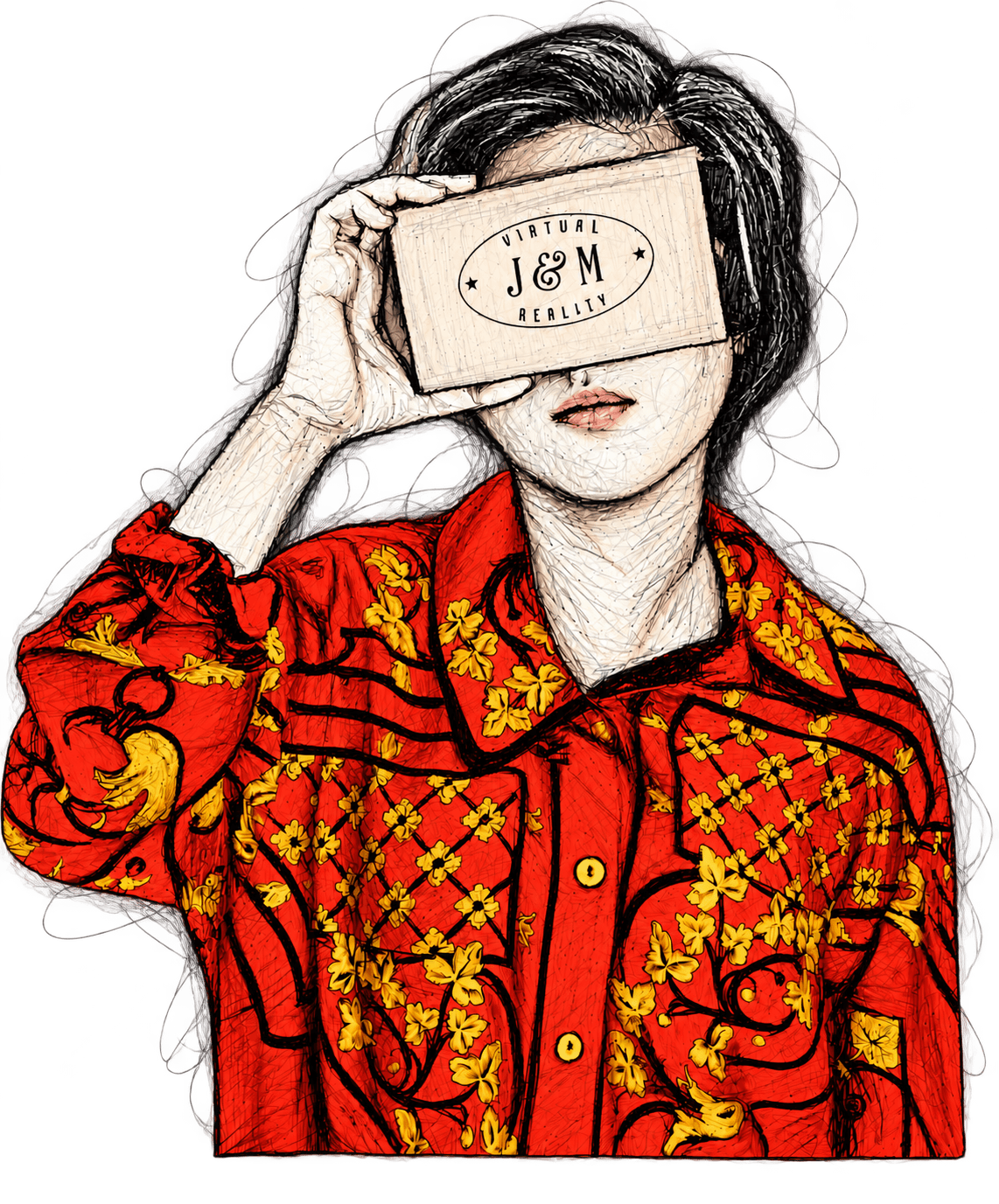 Illustrated portrait of Nhi Vu